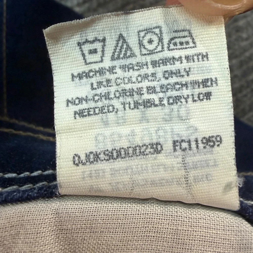 Vintage Wrangler USA Mens 48x30 Dark Wash Straight Leg Denim Jeans 85498PS